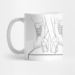 Timbs and heels Mug